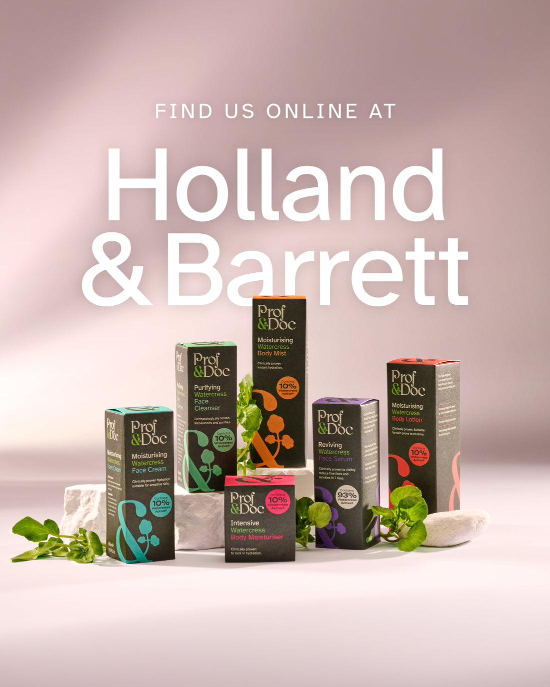 Prof&Doc now available at Holland & Barrett
